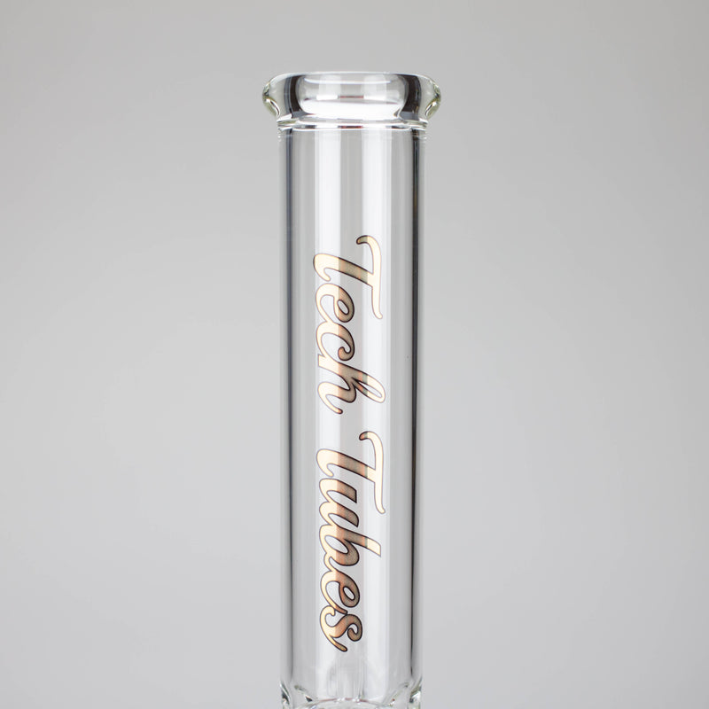 O Tech Tubes | 14" Circ Cannon Clear Glass Bong