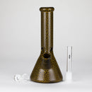 Karma | 9" Beaker Lightning Plated Glass Bong Glass Bong Maq Distributors