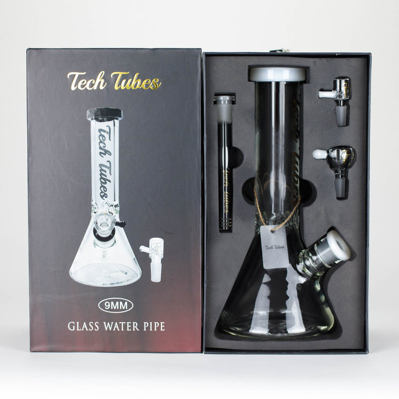 O Tech Tubes | 12" 9mm Beaker Glass Bong