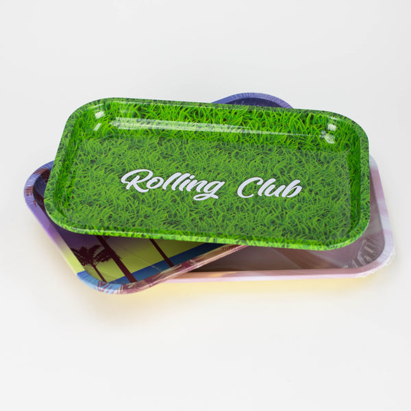 O Rolling Club | Metal Rolling Tray - Medium