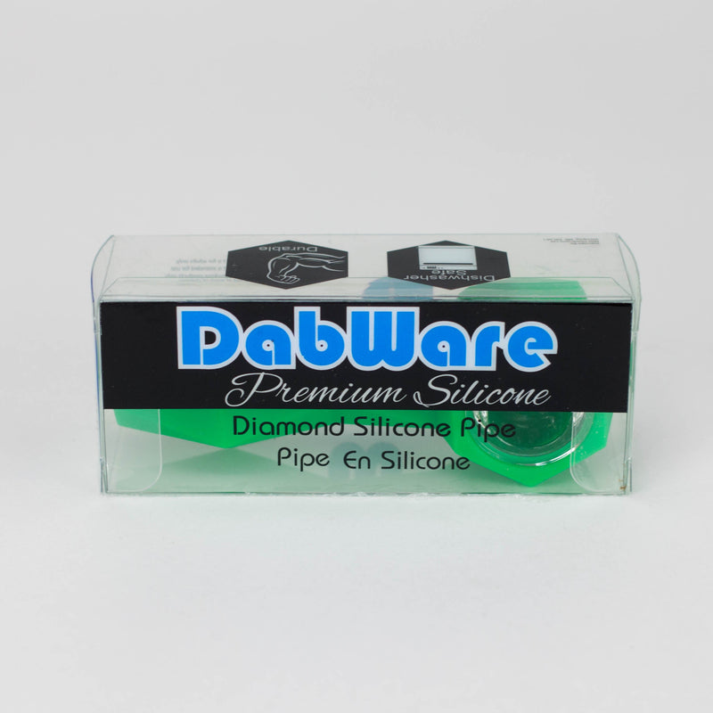 O Dabware | Silicone Pipe Platinum Diamond (Green)