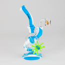 Dabware | Silicone Rig Platinum Global Incycler Rig (Blue/White) Resin · Silicone Rig Maq Distributors