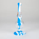 Dabware | Silicone Rig Platinum Global Incycler Rig (Blue/White) Resin · Silicone Rig Maq Distributors