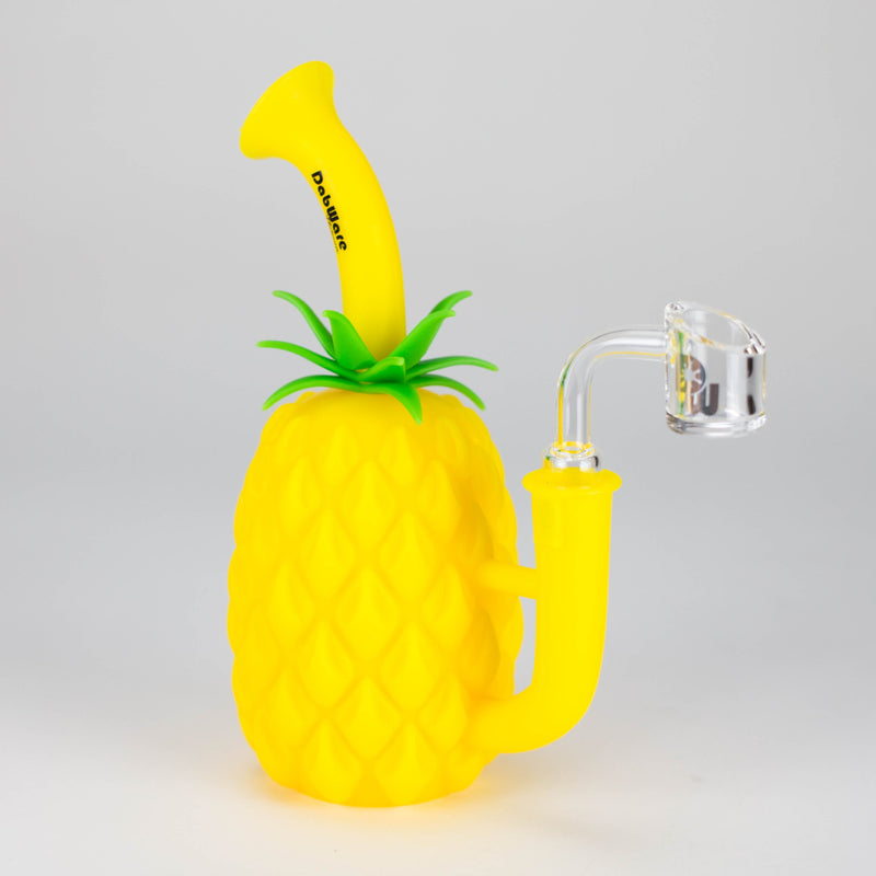 O Dabware | Silicone Rig Platinum Pineapple Rig (Yellow)