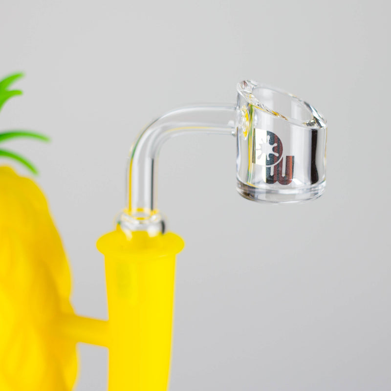 O Dabware | Silicone Rig Platinum Pineapple Rig (Yellow)