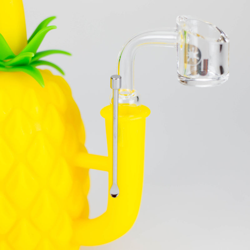 O Dabware | Silicone Rig Platinum Pineapple Rig (Yellow)