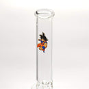 12" 44mm Tube 4mm Cartoon Design Beaker Bong Glass Bong Super Supplys Inc