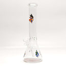 12" 44mm Tube 4mm Cartoon Design Beaker Bong Glass Bong Super Supplys Inc Design-3