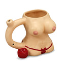 Sexy lady mug - large Boobs!! Mug Pipe Roast and Toast Gifts