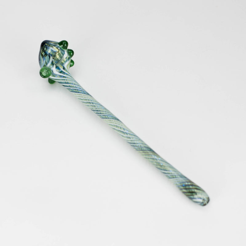 O Shine Glassworks | Footlong Dichro Vackstack Hash Pipe - Made in Canada