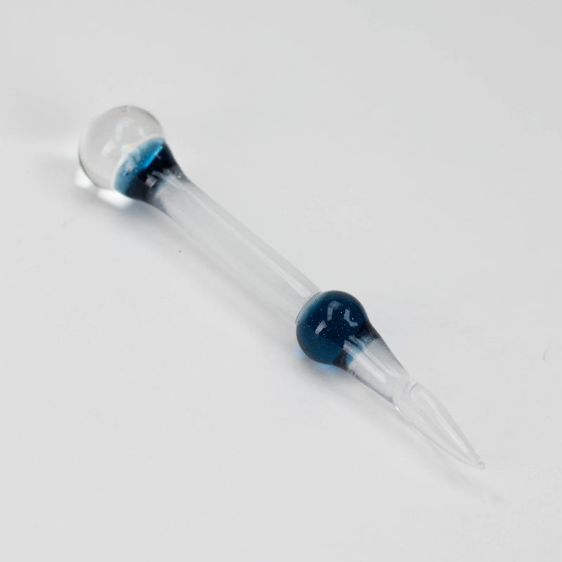 O Shine glassworks | Glow in the dark Dabber with Small opal-Made In Canada