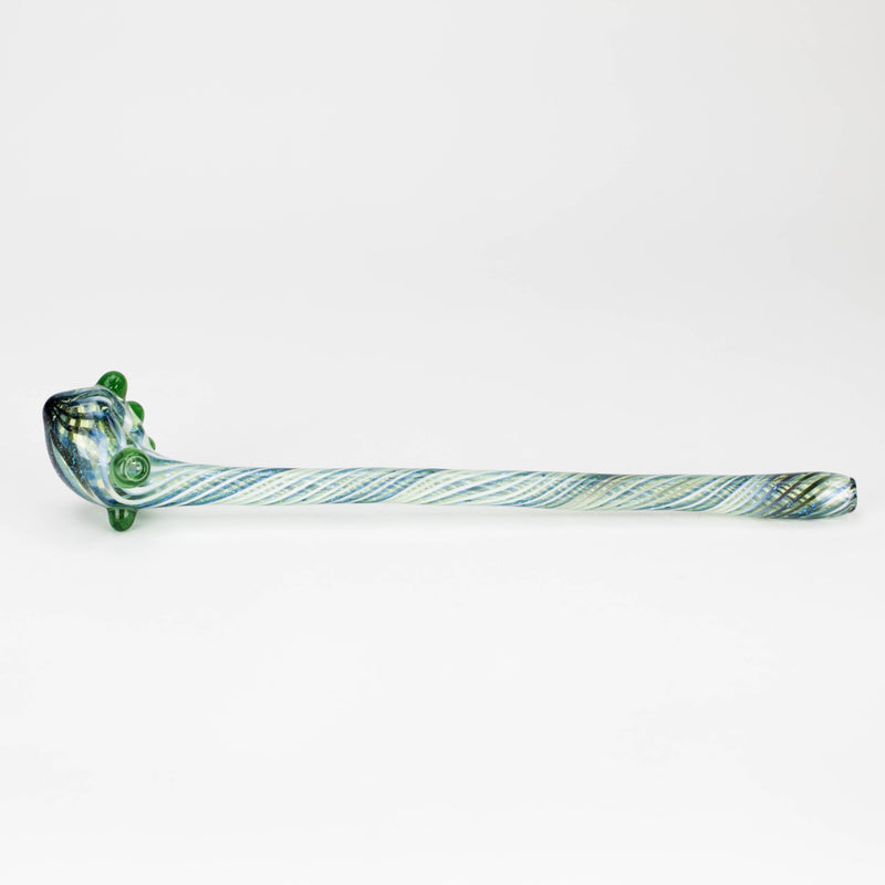 O Shine Glassworks | Footlong Dichro Vackstack Hash Pipe - Made in Canada