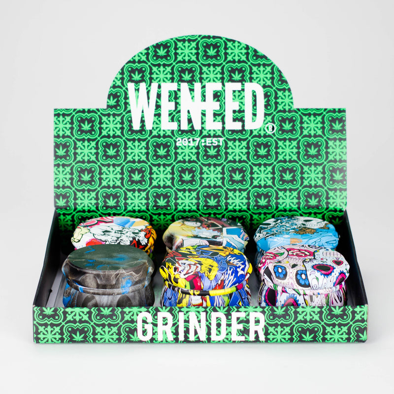 O WENEED | Cartoon Toy Grinder 4pts box of 6pack