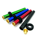 Thick Metal Slide 13cm Assorted Color 10 Pieces [PIP914] Downstem · Bowlstem NIBO Distribution