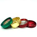 Sugar Skull Grinder 4 Part 52mm Box of 12 [GRI717] Display Pack NIBO Distribution