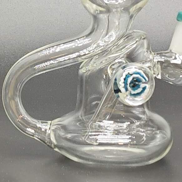 8" Recycler Water Bong-Assorted Color_1