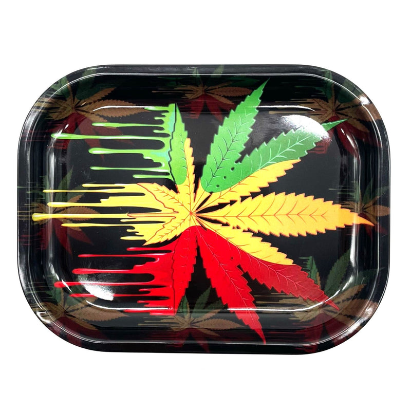 Rolling Tray Mini Hemp Design Assorted  [CTN606]_3