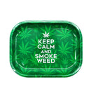 Rolling Tray Mini Hemp Design Assorted [CTN606] Tray NIBO Distribution
