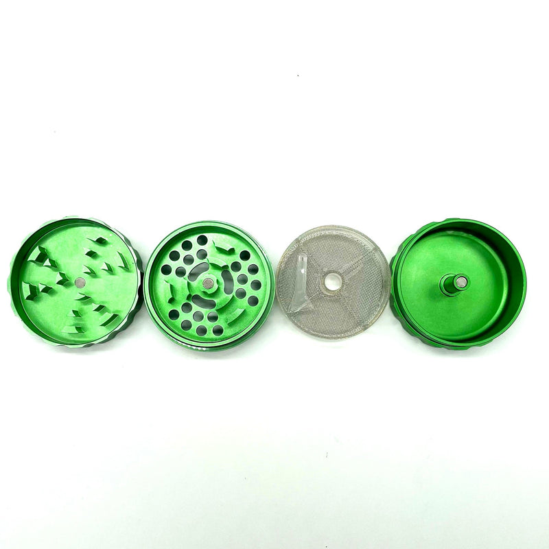 Aluminum Removable tray 63mm Grinder [GRI807]_2