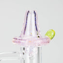Shine Glassworks | Dichro Directional Carb Cap - Made in Canada Cap · Dabber · Insert · Clip · Nail Smoking Cat Distribution Pink