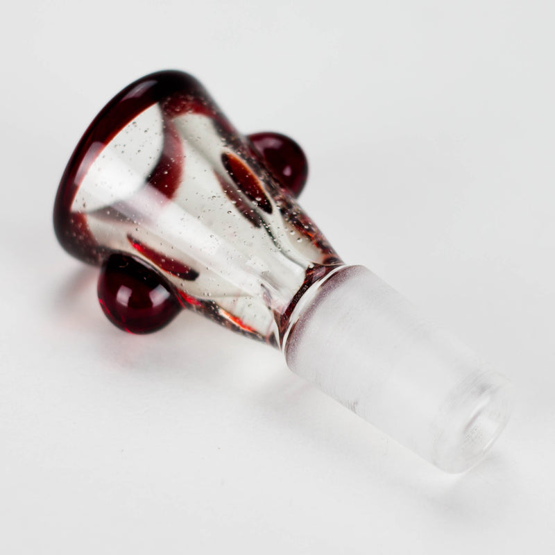 O Shine Glassworks | UV Flare Bowl with Lip Wrap  - Made in Canada