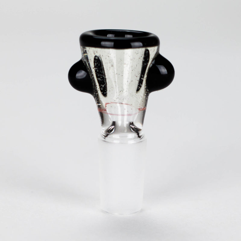 O Shine Glassworks | UV Flare Bowl with Lip Wrap  - Made in Canada