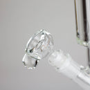 Pure Glass | 15" Zero-T Freezable 8-Tree Glass Bong PINNACLE DISTRIBUTORS INC.