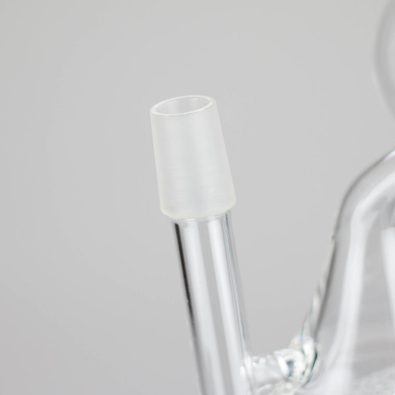 Pure Glass | 8" Infinity Recycler 2 - Flower and Dab Glass Rig PINNACLE DISTRIBUTORS INC.