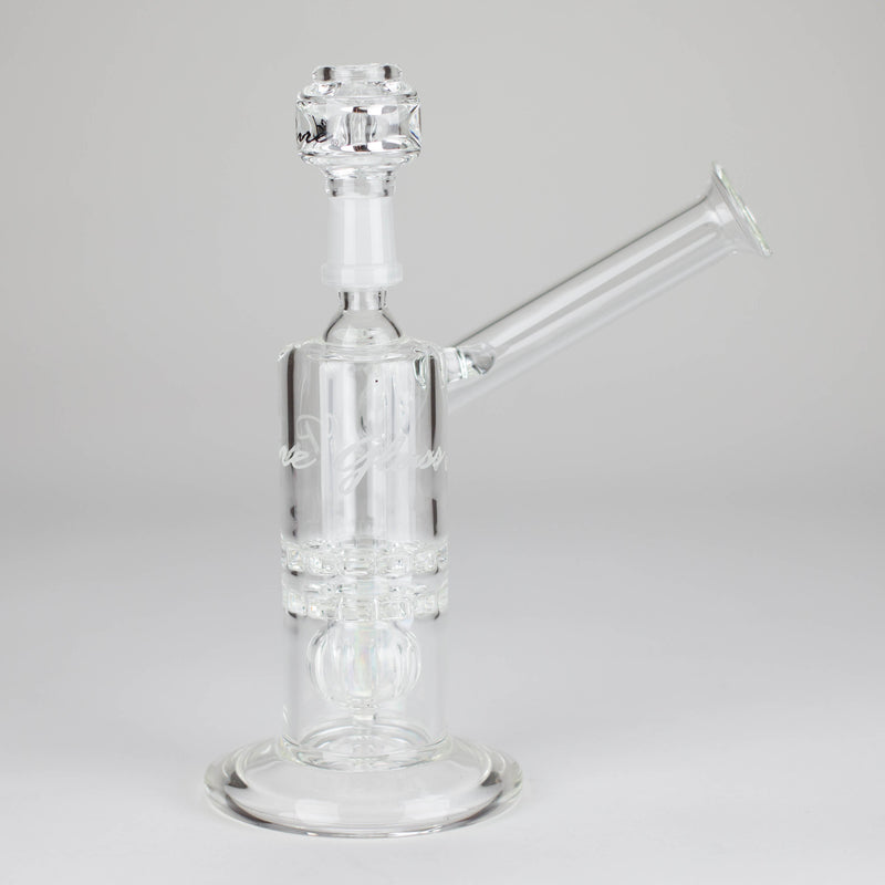 Pure Glass | 7" Mini Torus - Male 14mm Glass Rig PINNACLE DISTRIBUTORS INC.