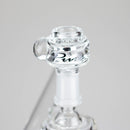 Pure Glass | 7" Mini Torus - Male 14mm Glass Rig PINNACLE DISTRIBUTORS INC.