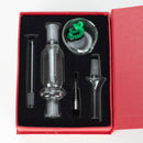6" 10mm Nectar Collector Set + Dish Nectar Collector PINNACLE DISTRIBUTORS INC.