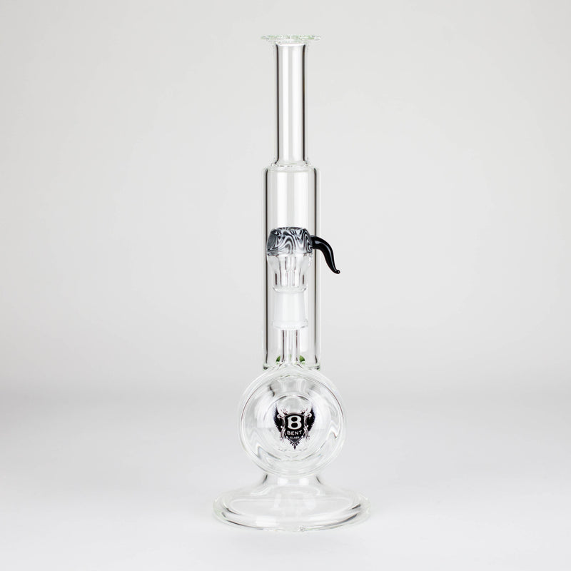 Bent Glass | B19 Orion - 12" Vertical Ring Dab Rig Glass Rig PINNACLE DISTRIBUTORS INC.