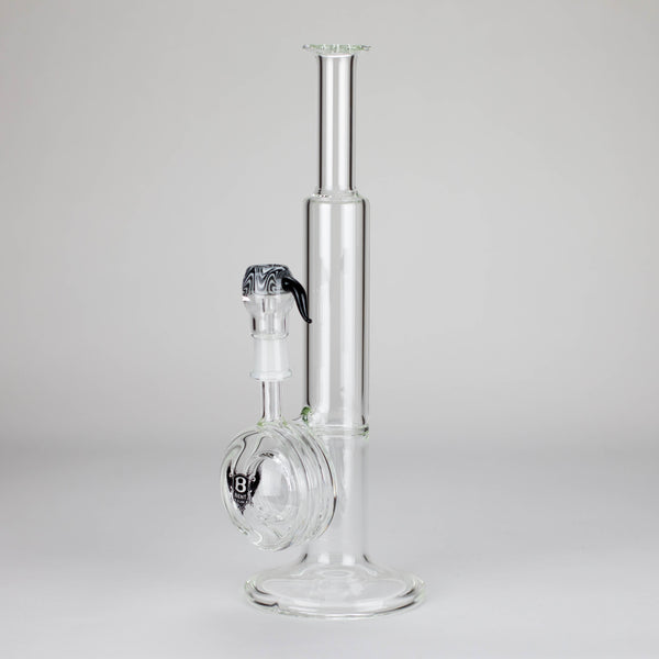 Bent Glass | B19 Orion - 12" Vertical Ring Dab Rig Glass Rig PINNACLE DISTRIBUTORS INC.