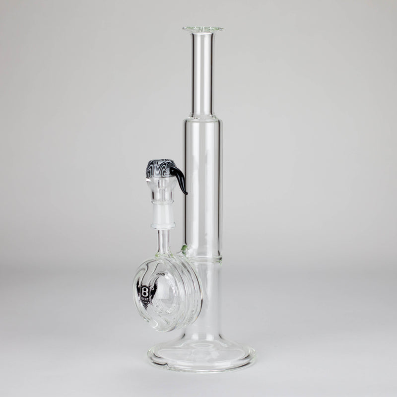 Bent Glass | B19 Orion - 12" Vertical Ring Dab Rig Glass Rig PINNACLE DISTRIBUTORS INC.