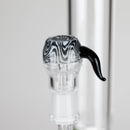 Bent Glass | B19 Orion - 12" Vertical Ring Dab Rig Glass Rig PINNACLE DISTRIBUTORS INC.