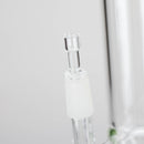 Bent Glass | B19 Orion - 12" Vertical Ring Dab Rig Glass Rig PINNACLE DISTRIBUTORS INC.