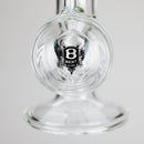Bent Glass | B19 Orion - 12" Vertical Ring Dab Rig Glass Rig PINNACLE DISTRIBUTORS INC.