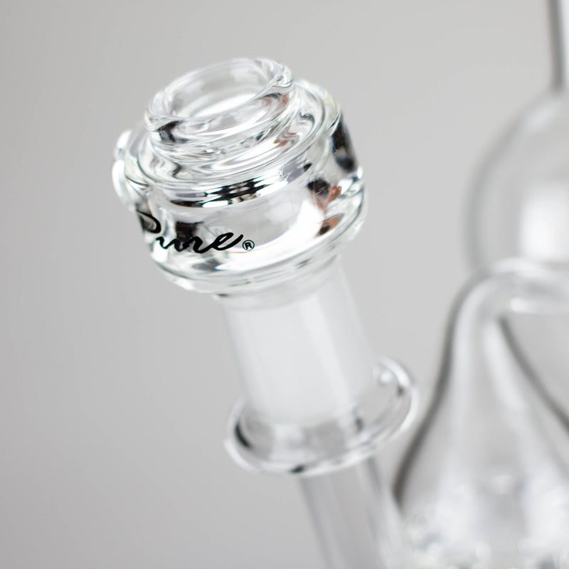 Pure Glass | 12" Infinity Recycler - Flower and Dab Glass Rig PINNACLE DISTRIBUTORS INC.