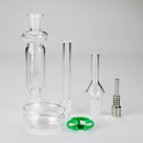 6" 10mm Nectar Collector Set + Dish Nectar Collector PINNACLE DISTRIBUTORS INC.