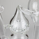 Pure Glass | 12" Infinity Recycler - Flower and Dab Glass Rig PINNACLE DISTRIBUTORS INC.