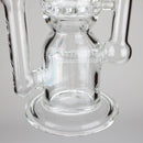 Pure Glass | 12" Infinity Recycler - Flower and Dab Glass Rig PINNACLE DISTRIBUTORS INC.