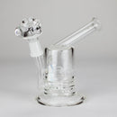 Pure Glass | 5" Magma Ring Perc - Flower and Dab Glass Rig PINNACLE DISTRIBUTORS INC.