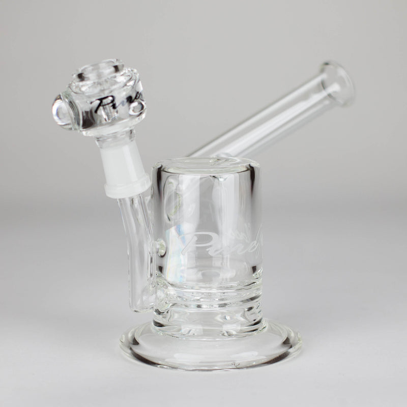 O Pure Glass | 5" Magma Ring Perc - Flower and Dab