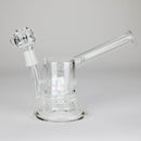 Pure Glass | 5" Magma Ring Perc - Flower and Dab Glass Rig PINNACLE DISTRIBUTORS INC.
