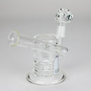 Pure Glass | 5" Magma Ring Perc - Flower and Dab Glass Rig PINNACLE DISTRIBUTORS INC.