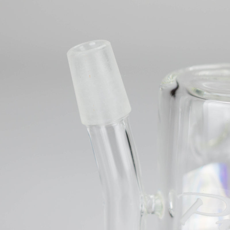 O Pure Glass | 5" Magma Ring Perc - Flower and Dab