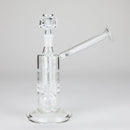 Pure Glass | 7" Mini Torus - Female 14mm Glass Bong PINNACLE DISTRIBUTORS INC.