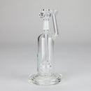 Pure Glass | 6.5" Solaris 10mm Bubbler Clear Glass Rig PINNACLE DISTRIBUTORS INC.