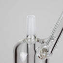 Pure Glass | 6.5" Solaris 10mm Bubbler Clear Glass Rig PINNACLE DISTRIBUTORS INC.