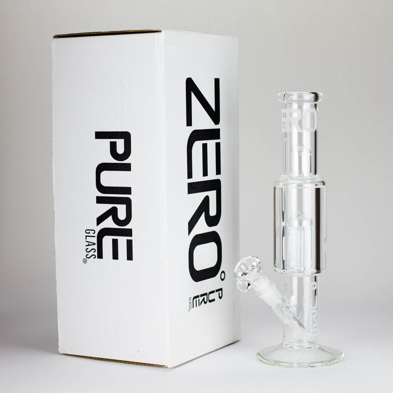 Pure Glass | 15" Zero-T Freezable 8-Tree Glass Bong PINNACLE DISTRIBUTORS INC.